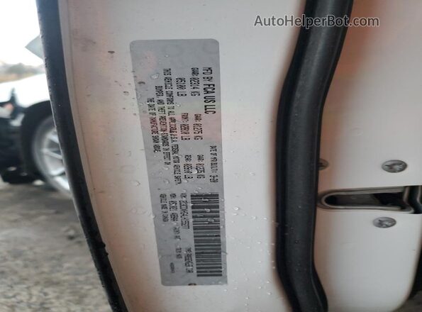 2C3CDXHG4LH155277 2020 DODGE CHARGER White Вид наклейки з VIN-кодом