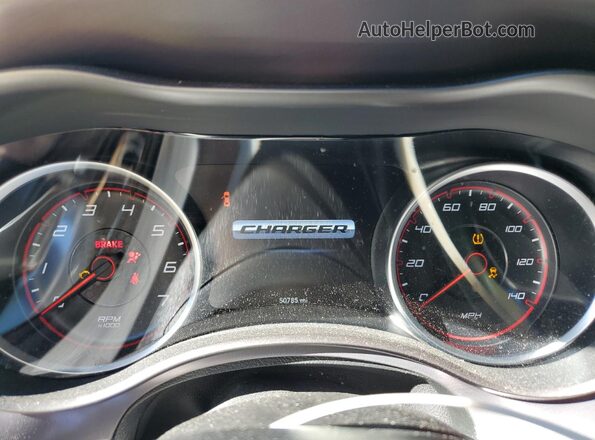 2C3CDXJG1LH102708 2020 DODGE CHARGER Угольный Вид щитка приборов