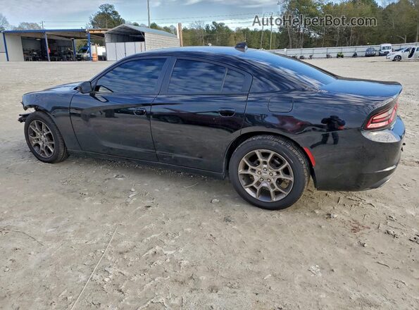 2C3CDXJG2HH557641 2017 DODGE CHARGER Черный Задняя левая четверть