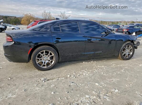 2C3CDXJG2HH557641 2017 DODGE CHARGER Черный Задняя правая четверть