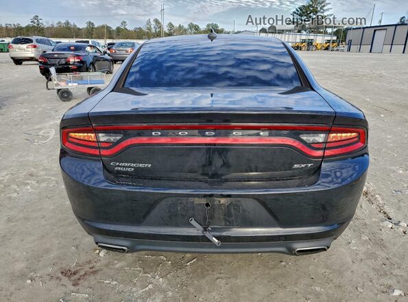 2C3CDXJG2HH557641 2017 DODGE CHARGER Черный Вид сзади