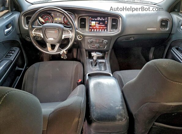 2C3CDXJG2HH557641 2017 DODGE CHARGER Черный Вид панели приборов