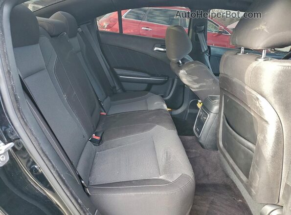 2C3CDXJG2HH557641 2017 DODGE CHARGER Черный Вид задних сидений