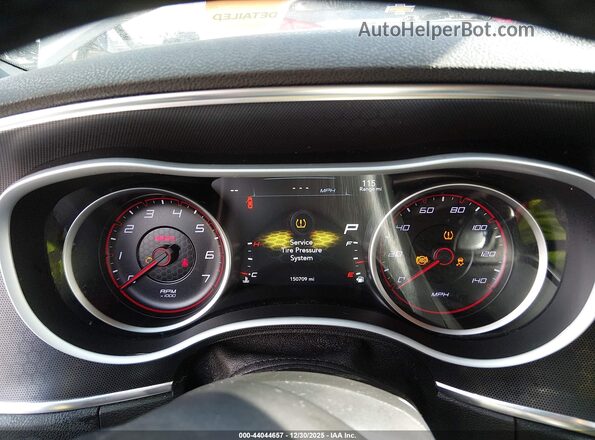 2C3CDXJG2JH130529 2018 DODGE CHARGER Black უკანა სავარძლების ხედი