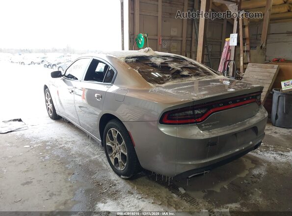 2C3CDXJG3HH569801 2017 DODGE CHARGER Silver Tył lewy