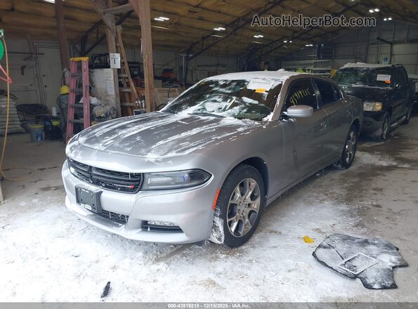 2C3CDXJG3HH569801 2017 DODGE CHARGER Silver Przód lewy
