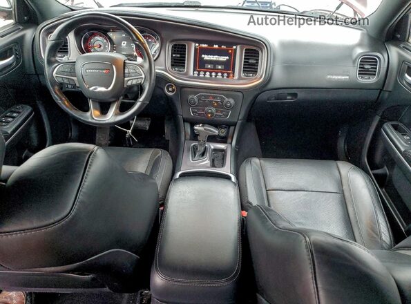 2C3CDXJG6KH749751 2019 DODGE CHARGER Бордовый Вид панели приборов