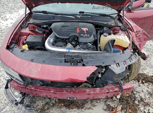2C3CDXJG6KH749751 2019 DODGE CHARGER Бордовый Вид задней части салона