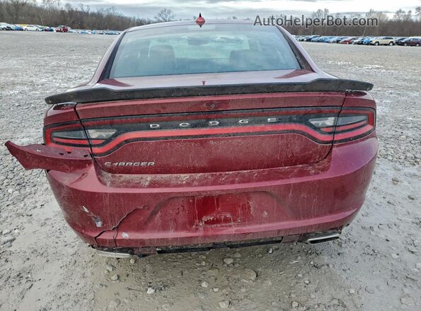 2C3CDXJG6KH749751 2019 DODGE CHARGER Бордовый Вид сзади