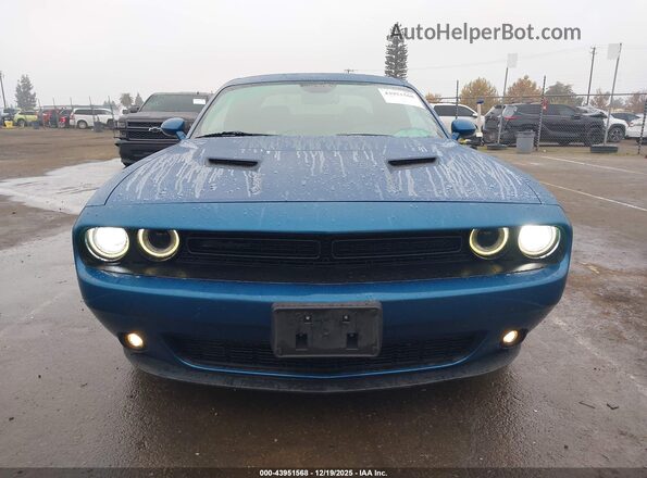 2C3CDZAG0LH187603 2020 DODGE CHALLENGER Синий Вид щитка приборов
