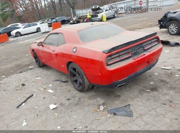 2C3CDZAG1HH652011 2017 DODGE CHALLENGER Красный Задняя левая четверть