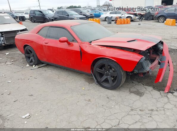 2C3CDZAG1HH652011 2017 DODGE CHALLENGER Красный Передняя правая четверть