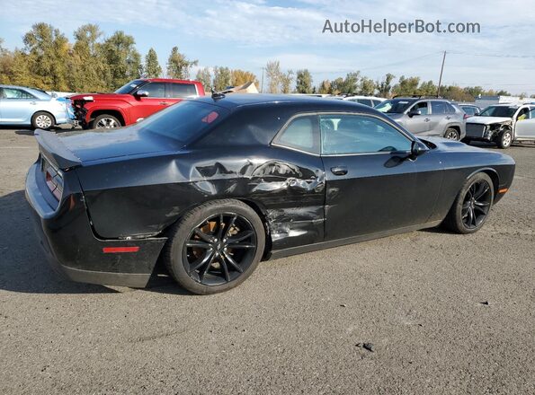 2C3CDZAG4JH112142 2018 DODGE CHALLENGER Черный Задняя правая четверть