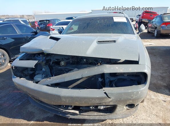 2C3CDZAG5HH573344 2017 DODGE CHALLENGER Gray Rear interior view