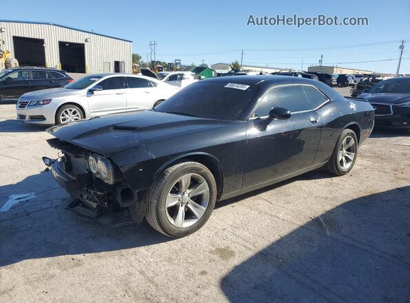 2C3CDZAG5KH671801 2019 DODGE CHALLENGER Черный Передняя левая четверть