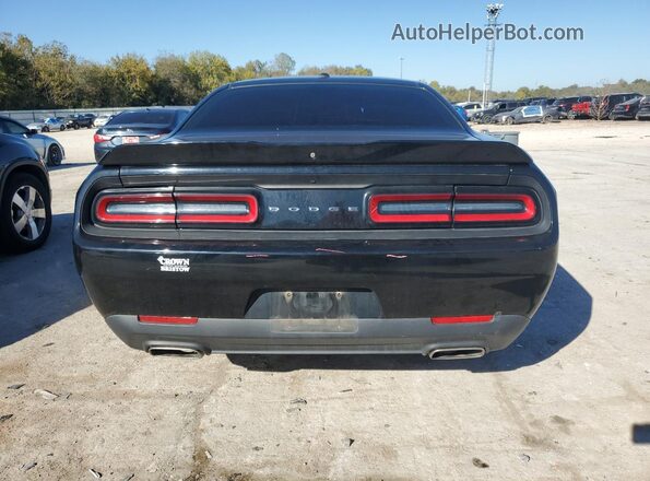 2C3CDZAG5KH671801 2019 DODGE CHALLENGER Черный Вид сзади