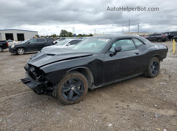 2C3CDZAG5PH543582 2023 DODGE CHALLENGER Black წინა მარცხენა ხედი სამი მეოთხედიდან