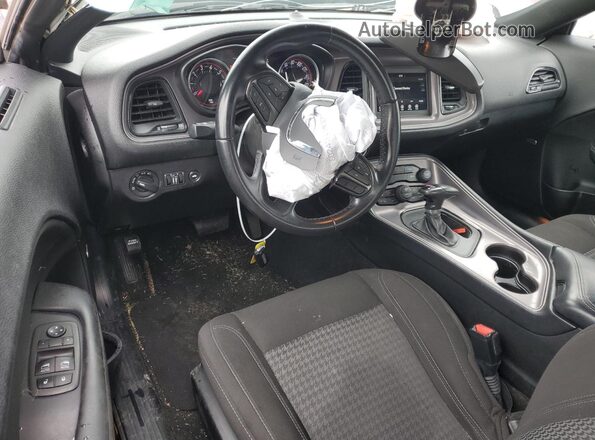 2C3CDZAG5PH543582 2023 DODGE CHALLENGER Black წინა პანელის ხედი