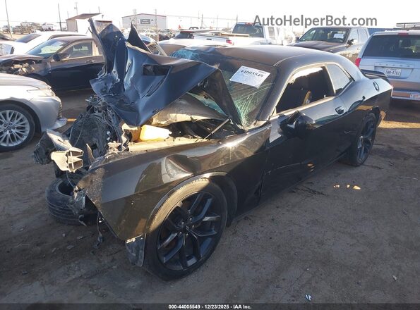 2C3CDZAG6KH501771 2019 DODGE CHALLENGER Черный Передняя левая четверть