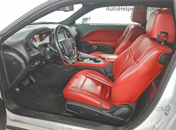 2C3CDZAG7LH161595 2020 DODGE CHALLENGER Белый Вид салона спереди