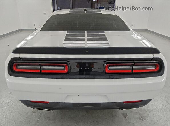 2C3CDZAG7LH161595 2020 DODGE CHALLENGER Белый Вид сзади