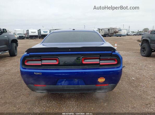 2C3CDZAG7NH151636 2022 DODGE CHALLENGER Синий 
