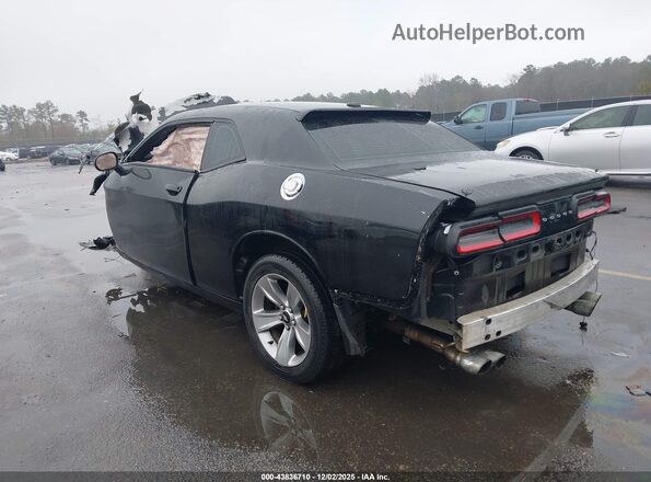2C3CDZAGXHH632713 2017 DODGE CHALLENGER Черный Задняя левая четверть