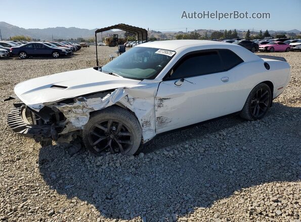 2C3CDZAGXLH113749 2020 DODGE CHALLENGER Белый Передняя левая четверть
