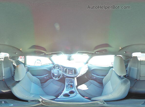 2C3CDZAGXLH113749 2020 DODGE CHALLENGER Белый Панорамный вид салона 360°