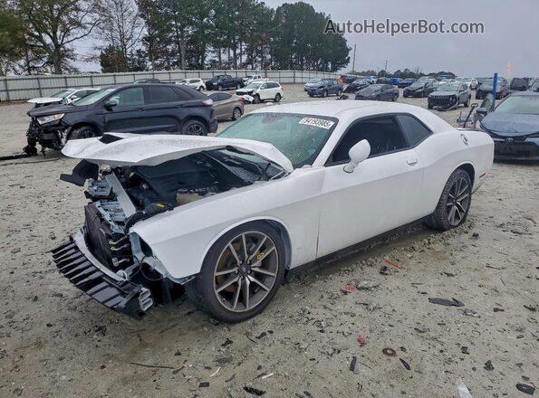2C3CDZBT0PH525759 2023 DODGE CHALLENGER Белый Передняя левая четверть