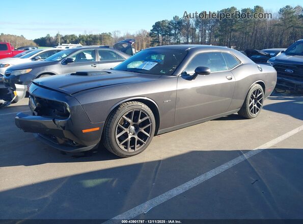2C3CDZBT1GH202045 2016 DODGE CHALLENGER Серый Передняя левая четверть