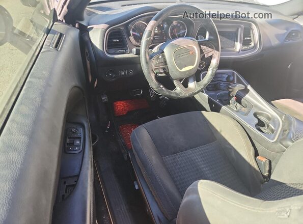 2C3CDZBT3KH606540 2019 DODGE CHALLENGER Black Widok deski rozdzielczej