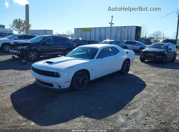 2C3CDZBT6NH249813 2022 DODGE CHALLENGER Белый Передняя левая четверть