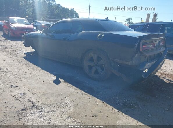 2C3CDZBT7GH138285 2016 DODGE CHALLENGER Черный Задняя левая четверть