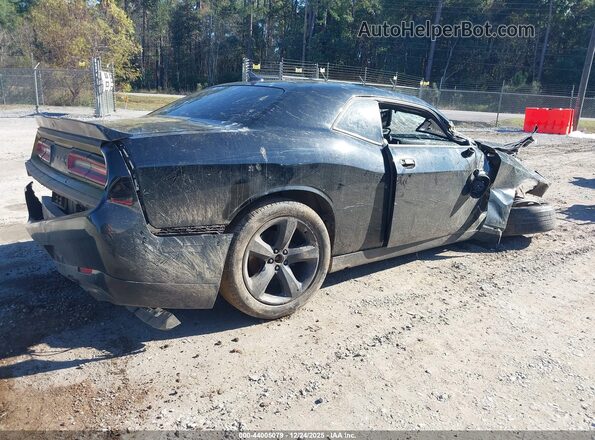 2C3CDZBT7GH138285 2016 DODGE CHALLENGER Черный Задняя правая четверть