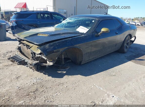 2C3CDZBT7GH138285 2016 DODGE CHALLENGER Черный Передняя левая четверть