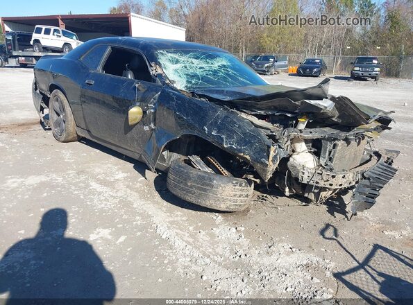 2C3CDZBT7GH138285 2016 DODGE CHALLENGER Черный Передняя правая четверть