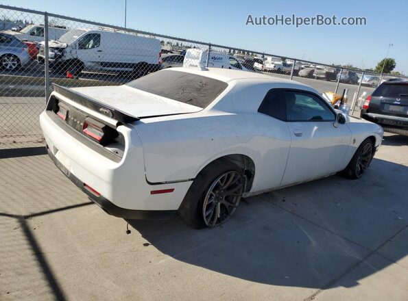 2C3CDZC93HH553995 2017 DODGE CHALLENGER Белый Задняя правая четверть