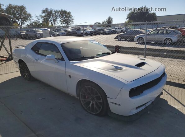 2C3CDZC93HH553995 2017 DODGE CHALLENGER Белый Передняя правая четверть