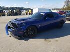 2020 Dodge Challenger R/t Scat Pack Blue vin: 2C3CDZFJ0LH198430
