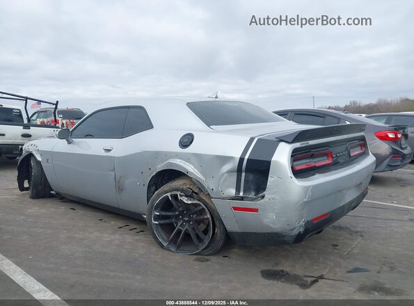 2C3CDZFJ1PH566409 2023 DODGE CHALLENGER Серебряный Задняя левая четверть