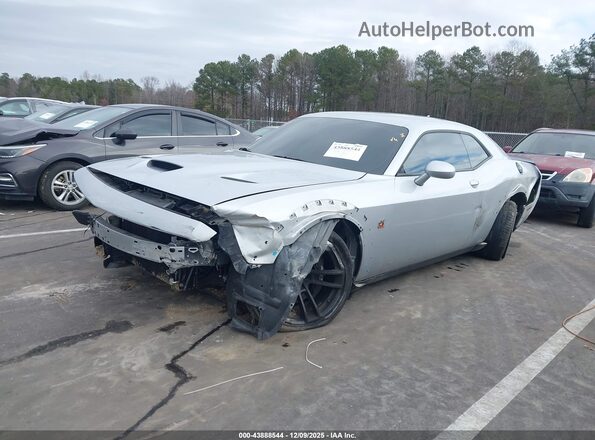 2C3CDZFJ1PH566409 2023 DODGE CHALLENGER Серебряный Передняя левая четверть