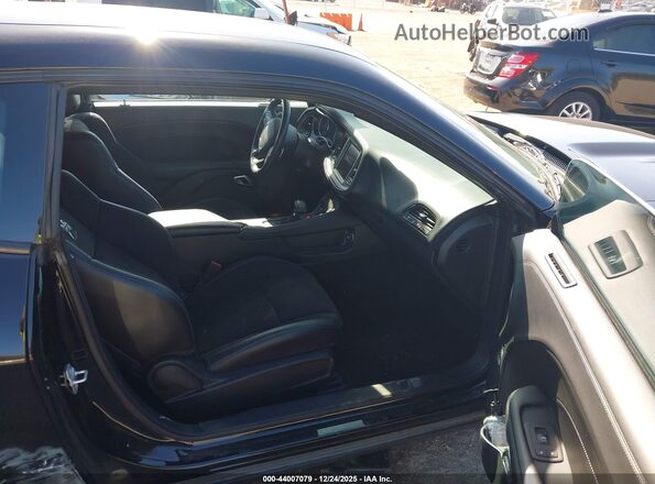2C3CDZFJ2PH649959 2023 DODGE CHALLENGER Black Widok wnętrza z przodu