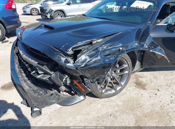 2C3CDZFJ2PH649959 2023 DODGE CHALLENGER Black Widok z przodu