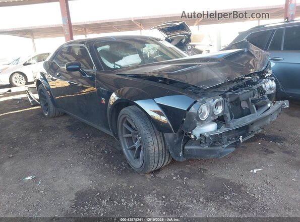 2C3CDZFJ3PH678032 2023 DODGE CHALLENGER Black წინა მარჯვენა