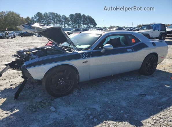 2C3CDZFJ5PH649857 2023 DODGE CHALLENGER Серебряный Передняя левая четверть