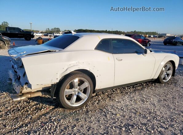 2C3CDZFJXKH741216 2019 DODGE CHALLENGER Белый Задняя правая четверть