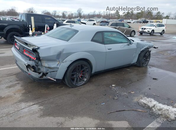 2C3CDZFJXMH521173 2021 DODGE CHALLENGER Gray Задня права чверть