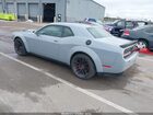 2021 Dodge Challenger R/t Scat Pack Widebody Gray vin: 2C3CDZFJXMH521173