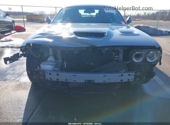 2C3CDZFJXMH521173 2021 DODGE CHALLENGER Gray Вид спереду